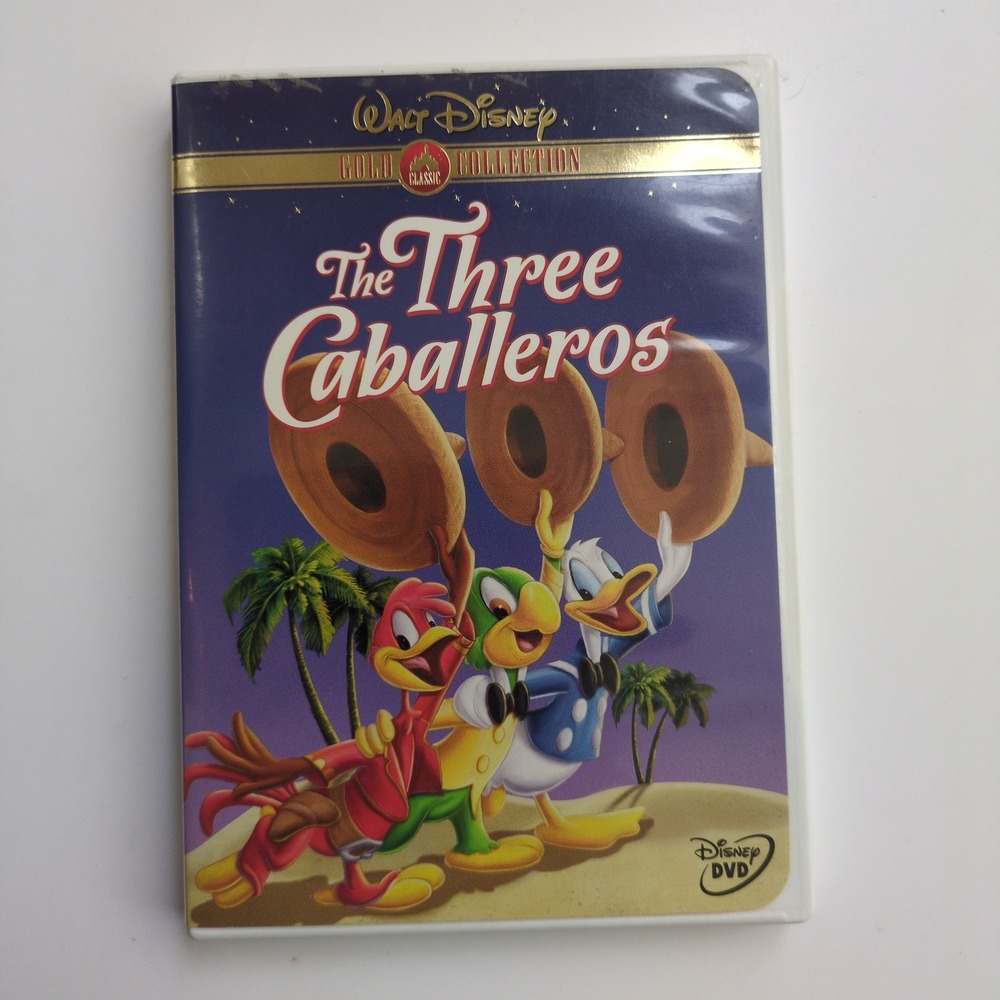 Walt Disney The Three Caballeros DVD Gold Classic Collection